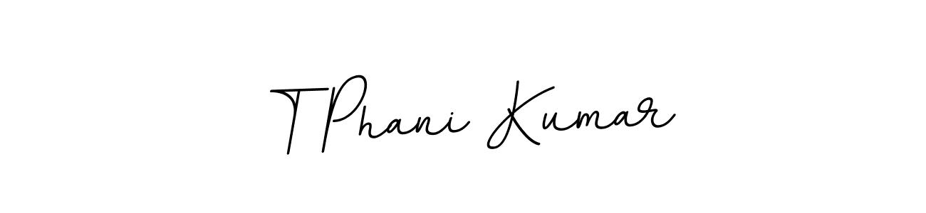 Also we have T Phani Kumar name is the best signature style. Create professional handwritten signature collection using BallpointsItalic-DORy9 autograph style. T Phani Kumar signature style 11 images and pictures png