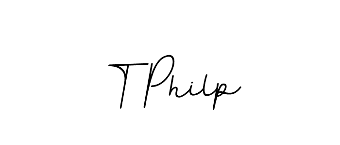 It looks lik you need a new signature style for name T Philp. Design unique handwritten (BallpointsItalic-DORy9) signature with our free signature maker in just a few clicks. T Philp signature style 11 images and pictures png