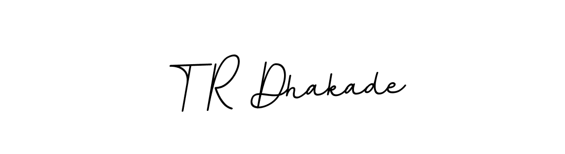 if you are searching for the best signature style for your name T R Dhakade. so please give up your signature search. here we have designed multiple signature styles  using BallpointsItalic-DORy9. T R Dhakade signature style 11 images and pictures png