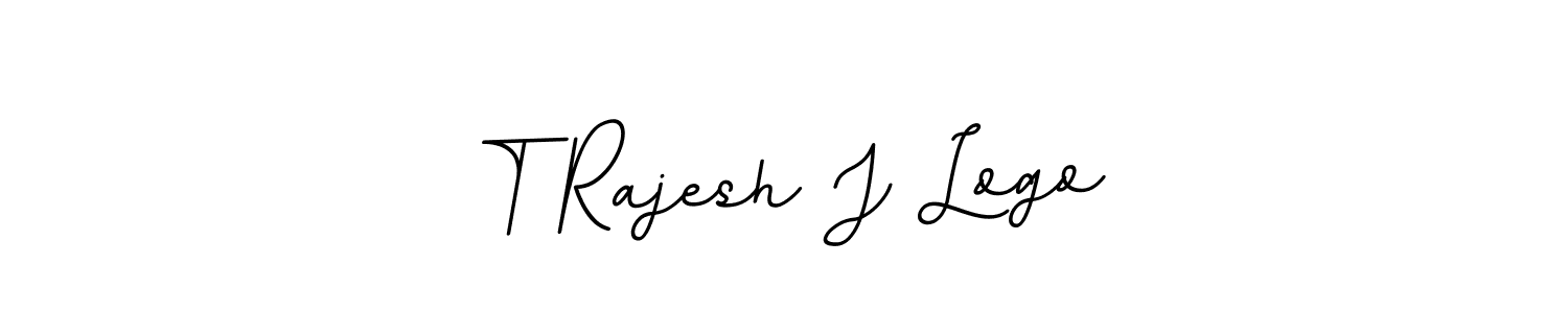 The best way (BallpointsItalic-DORy9) to make a short signature is to pick only two or three words in your name. The name T Rajesh J Logo include a total of six letters. For converting this name. T Rajesh J Logo signature style 11 images and pictures png