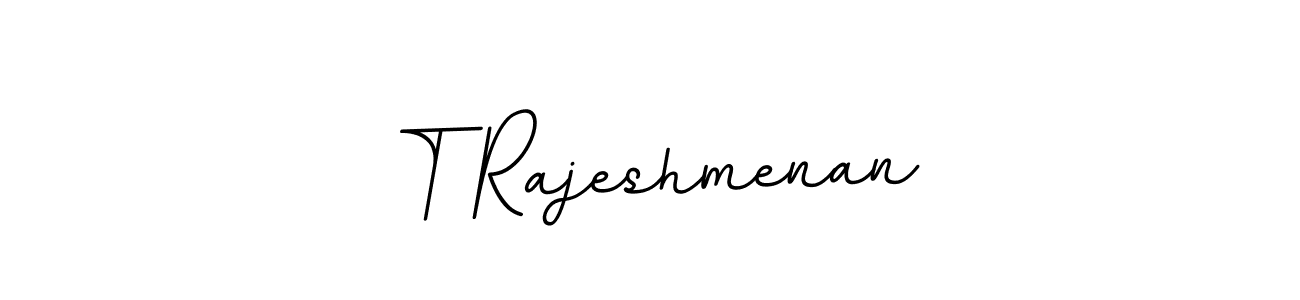 if you are searching for the best signature style for your name T Rajeshmenan. so please give up your signature search. here we have designed multiple signature styles  using BallpointsItalic-DORy9. T Rajeshmenan signature style 11 images and pictures png