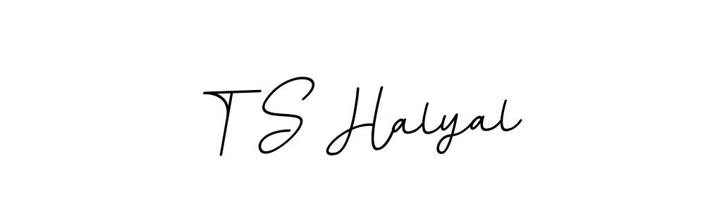 Similarly BallpointsItalic-DORy9 is the best handwritten signature design. Signature creator online .You can use it as an online autograph creator for name T S Halyal. T S Halyal signature style 11 images and pictures png
