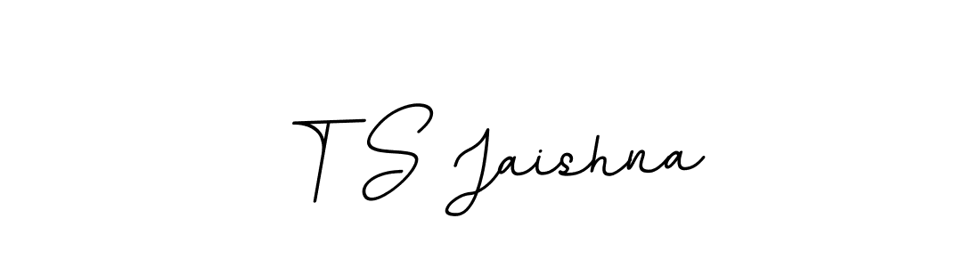 This is the best signature style for the T S Jaishna name. Also you like these signature font (BallpointsItalic-DORy9). Mix name signature. T S Jaishna signature style 11 images and pictures png