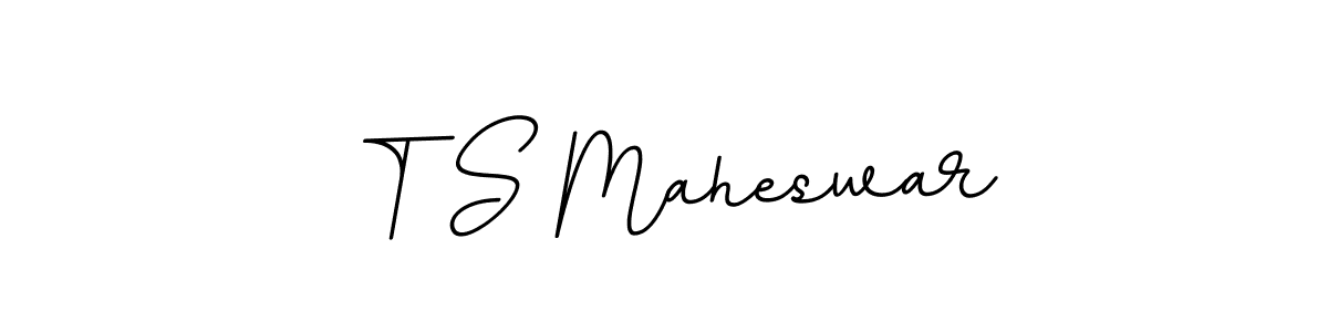 Similarly BallpointsItalic-DORy9 is the best handwritten signature design. Signature creator online .You can use it as an online autograph creator for name T S Maheswar. T S Maheswar signature style 11 images and pictures png