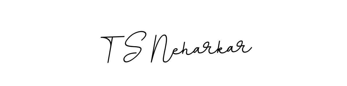 Make a beautiful signature design for name T S Neharkar. Use this online signature maker to create a handwritten signature for free. T S Neharkar signature style 11 images and pictures png