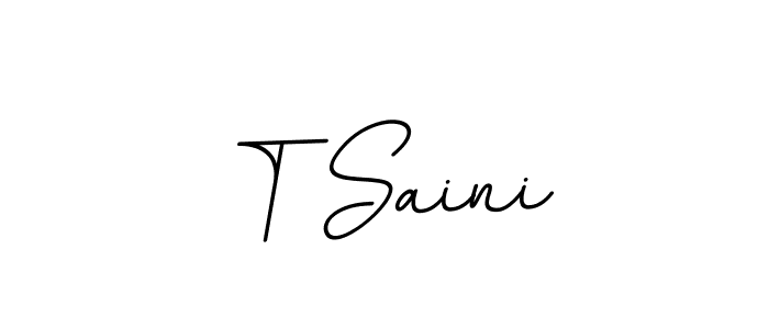 Best and Professional Signature Style for T Saini. BallpointsItalic-DORy9 Best Signature Style Collection. T Saini signature style 11 images and pictures png