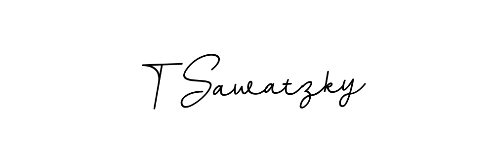 Make a beautiful signature design for name T Sawatzky. Use this online signature maker to create a handwritten signature for free. T Sawatzky signature style 11 images and pictures png