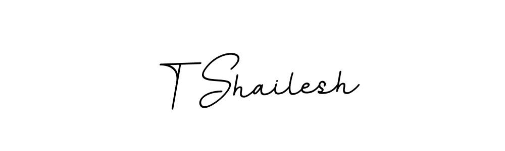 Also we have T Shailesh name is the best signature style. Create professional handwritten signature collection using BallpointsItalic-DORy9 autograph style. T Shailesh signature style 11 images and pictures png