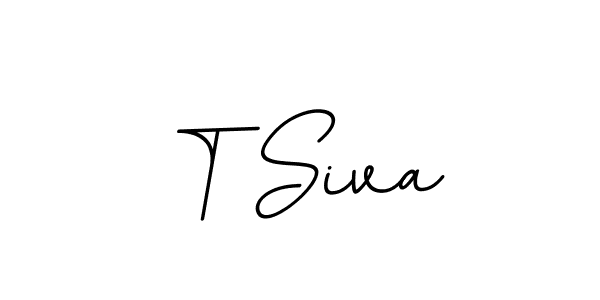 How to make T Siva name signature. Use BallpointsItalic-DORy9 style for creating short signs online. This is the latest handwritten sign. T Siva signature style 11 images and pictures png