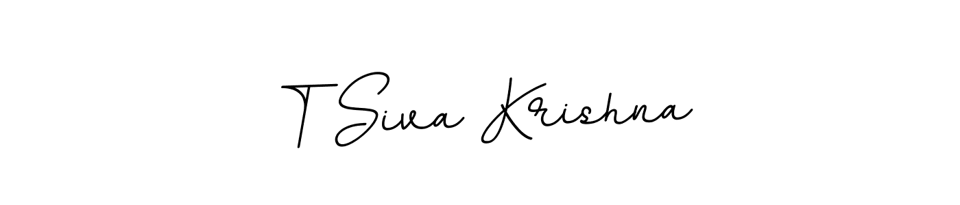 You can use this online signature creator to create a handwritten signature for the name T Siva Krishna. This is the best online autograph maker. T Siva Krishna signature style 11 images and pictures png