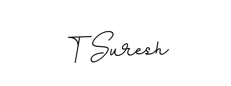 T Suresh stylish signature style. Best Handwritten Sign (BallpointsItalic-DORy9) for my name. Handwritten Signature Collection Ideas for my name T Suresh. T Suresh signature style 11 images and pictures png