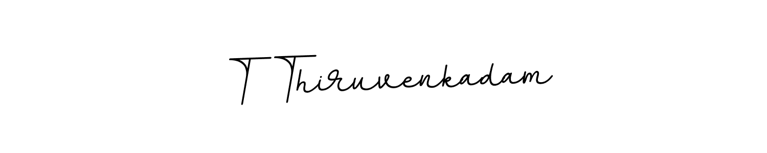 Use a signature maker to create a handwritten signature online. With this signature software, you can design (BallpointsItalic-DORy9) your own signature for name T Thiruvenkadam. T Thiruvenkadam signature style 11 images and pictures png