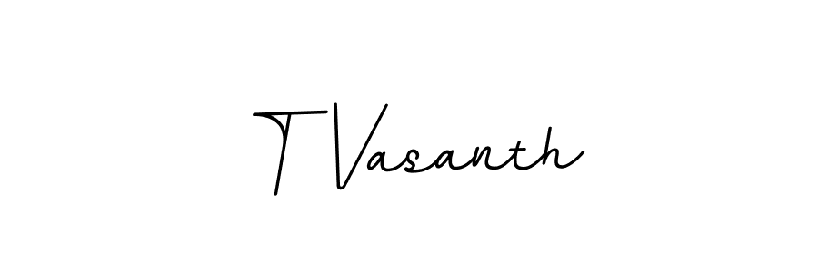 if you are searching for the best signature style for your name T Vasanth. so please give up your signature search. here we have designed multiple signature styles  using BallpointsItalic-DORy9. T Vasanth signature style 11 images and pictures png