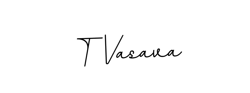This is the best signature style for the T Vasava name. Also you like these signature font (BallpointsItalic-DORy9). Mix name signature. T Vasava signature style 11 images and pictures png
