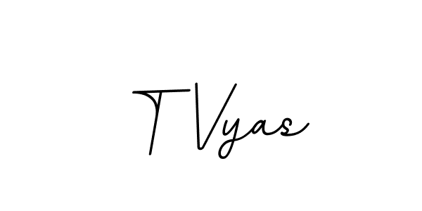 Also we have T Vyas name is the best signature style. Create professional handwritten signature collection using BallpointsItalic-DORy9 autograph style. T Vyas signature style 11 images and pictures png