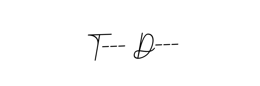 Also You can easily find your signature by using the search form. We will create T--- D--- name handwritten signature images for you free of cost using BallpointsItalic-DORy9 sign style. T--- D--- signature style 11 images and pictures png
