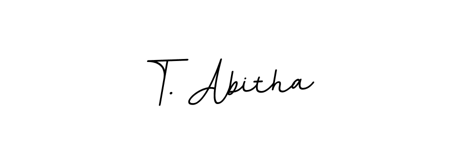 BallpointsItalic-DORy9 is a professional signature style that is perfect for those who want to add a touch of class to their signature. It is also a great choice for those who want to make their signature more unique. Get T. Abitha name to fancy signature for free. T. Abitha signature style 11 images and pictures png