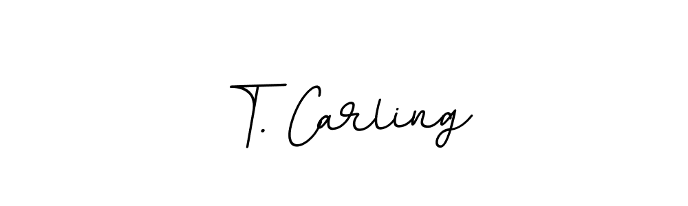 if you are searching for the best signature style for your name T. Carling. so please give up your signature search. here we have designed multiple signature styles  using BallpointsItalic-DORy9. T. Carling signature style 11 images and pictures png