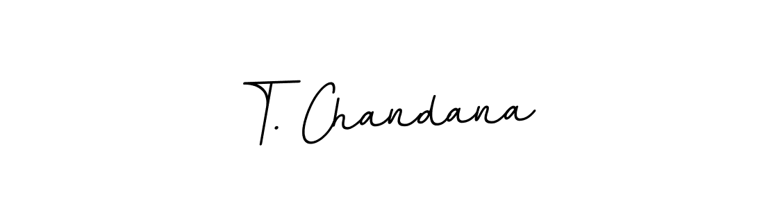 It looks lik you need a new signature style for name T. Chandana. Design unique handwritten (BallpointsItalic-DORy9) signature with our free signature maker in just a few clicks. T. Chandana signature style 11 images and pictures png