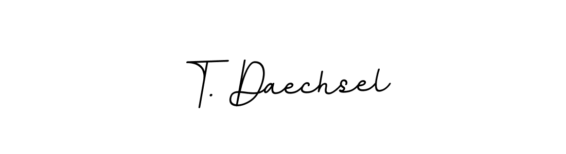 BallpointsItalic-DORy9 is a professional signature style that is perfect for those who want to add a touch of class to their signature. It is also a great choice for those who want to make their signature more unique. Get T. Daechsel name to fancy signature for free. T. Daechsel signature style 11 images and pictures png