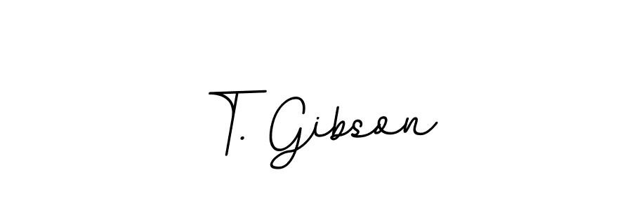 Also we have T. Gibson name is the best signature style. Create professional handwritten signature collection using BallpointsItalic-DORy9 autograph style. T. Gibson signature style 11 images and pictures png