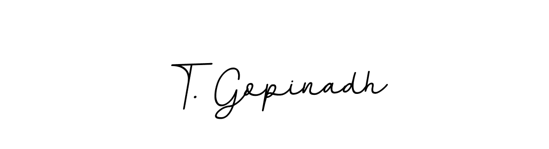 BallpointsItalic-DORy9 is a professional signature style that is perfect for those who want to add a touch of class to their signature. It is also a great choice for those who want to make their signature more unique. Get T. Gopinadh name to fancy signature for free. T. Gopinadh signature style 11 images and pictures png