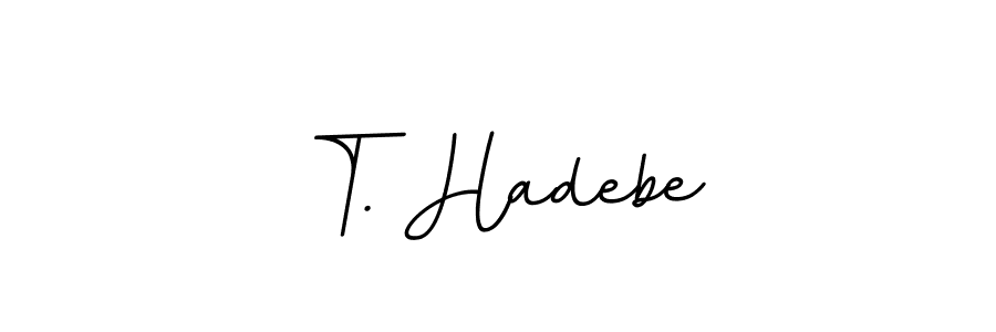 Similarly BallpointsItalic-DORy9 is the best handwritten signature design. Signature creator online .You can use it as an online autograph creator for name T. Hadebe. T. Hadebe signature style 11 images and pictures png