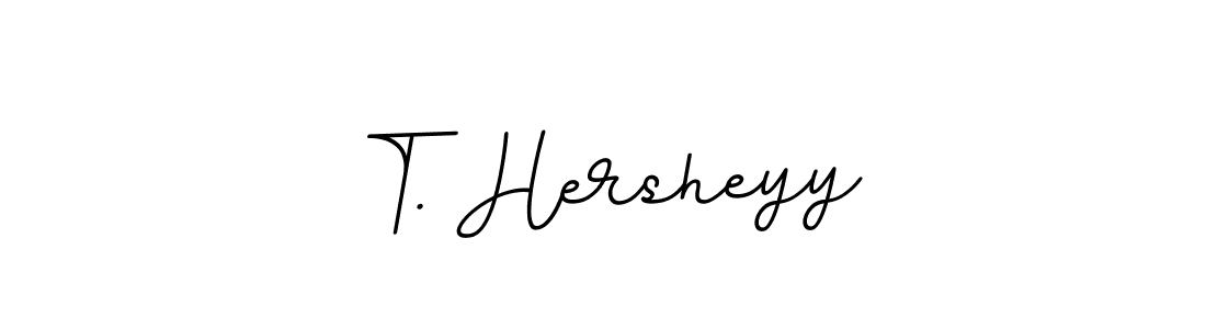 BallpointsItalic-DORy9 is a professional signature style that is perfect for those who want to add a touch of class to their signature. It is also a great choice for those who want to make their signature more unique. Get T. Hersheyy name to fancy signature for free. T. Hersheyy signature style 11 images and pictures png