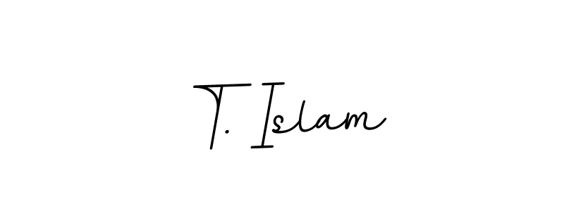 BallpointsItalic-DORy9 is a professional signature style that is perfect for those who want to add a touch of class to their signature. It is also a great choice for those who want to make their signature more unique. Get T. Islam name to fancy signature for free. T. Islam signature style 11 images and pictures png