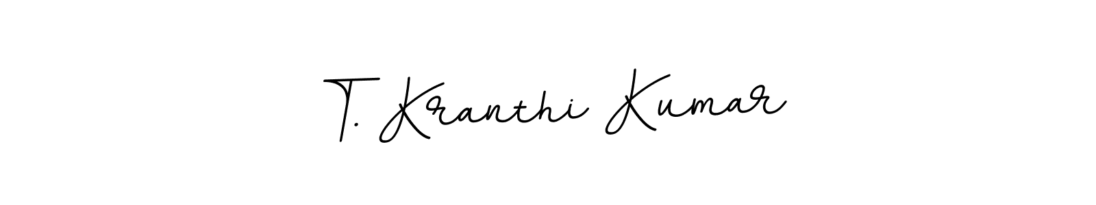 BallpointsItalic-DORy9 is a professional signature style that is perfect for those who want to add a touch of class to their signature. It is also a great choice for those who want to make their signature more unique. Get T. Kranthi Kumar name to fancy signature for free. T. Kranthi Kumar signature style 11 images and pictures png