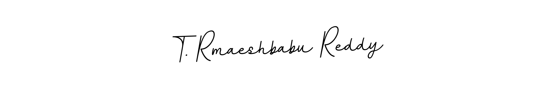 Once you've used our free online signature maker to create your best signature BallpointsItalic-DORy9 style, it's time to enjoy all of the benefits that T. Rmaeshbabu Reddy name signing documents. T. Rmaeshbabu Reddy signature style 11 images and pictures png