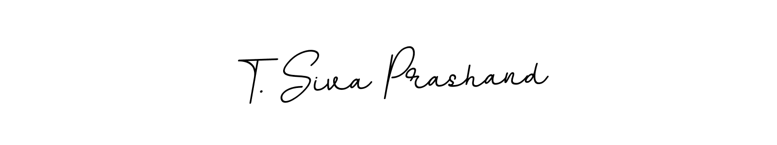 Make a beautiful signature design for name T. Siva Prashand. Use this online signature maker to create a handwritten signature for free. T. Siva Prashand signature style 11 images and pictures png