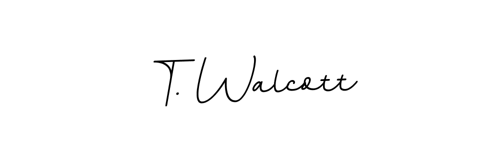 Check out images of Autograph of T. Walcott name. Actor T. Walcott Signature Style. BallpointsItalic-DORy9 is a professional sign style online. T. Walcott signature style 11 images and pictures png