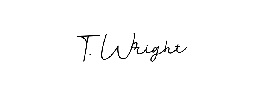 How to Draw T. Wright signature style? BallpointsItalic-DORy9 is a latest design signature styles for name T. Wright. T. Wright signature style 11 images and pictures png