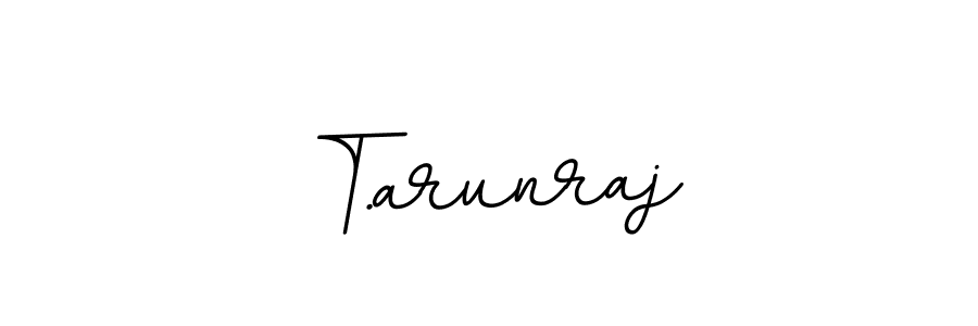 How to make T.arunraj name signature. Use BallpointsItalic-DORy9 style for creating short signs online. This is the latest handwritten sign. T.arunraj signature style 11 images and pictures png