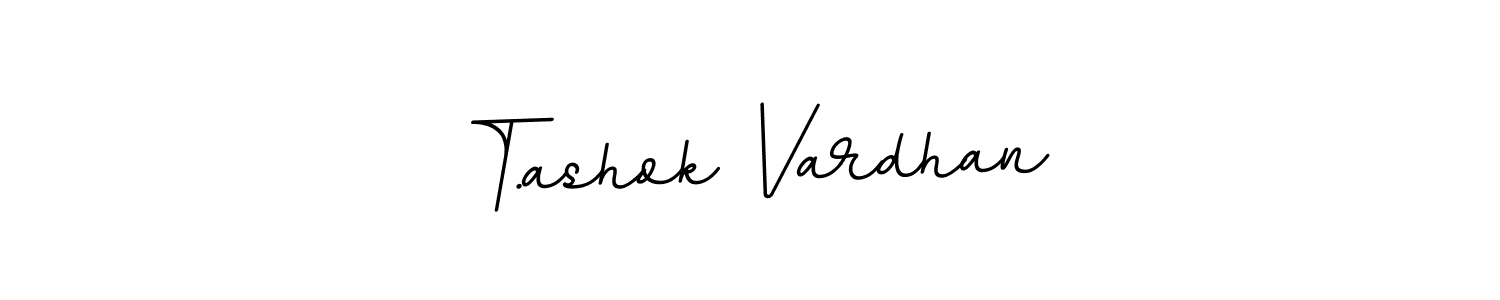 How to make T.ashok Vardhan signature? BallpointsItalic-DORy9 is a professional autograph style. Create handwritten signature for T.ashok Vardhan name. T.ashok Vardhan signature style 11 images and pictures png