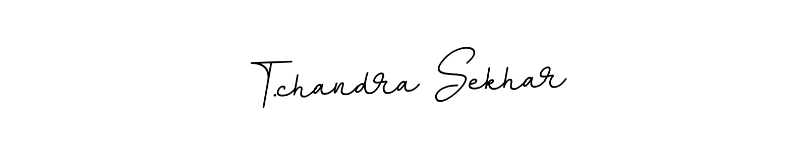 Use a signature maker to create a handwritten signature online. With this signature software, you can design (BallpointsItalic-DORy9) your own signature for name T.chandra Sekhar. T.chandra Sekhar signature style 11 images and pictures png