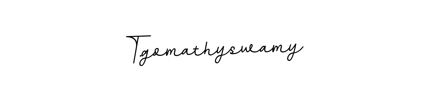 Also we have T.gomathyswamy name is the best signature style. Create professional handwritten signature collection using BallpointsItalic-DORy9 autograph style. T.gomathyswamy signature style 11 images and pictures png