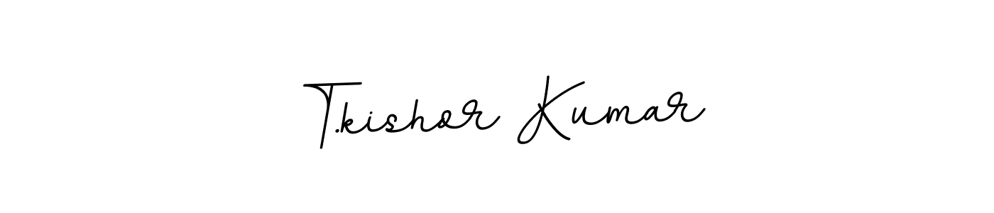 Once you've used our free online signature maker to create your best signature BallpointsItalic-DORy9 style, it's time to enjoy all of the benefits that T.kishor Kumar name signing documents. T.kishor Kumar signature style 11 images and pictures png