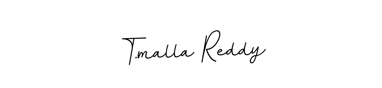 It looks lik you need a new signature style for name T.malla Reddy. Design unique handwritten (BallpointsItalic-DORy9) signature with our free signature maker in just a few clicks. T.malla Reddy signature style 11 images and pictures png