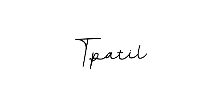 Make a beautiful signature design for name T.patil. Use this online signature maker to create a handwritten signature for free. T.patil signature style 11 images and pictures png