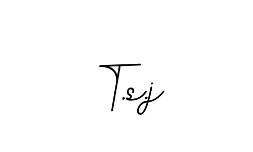 Also You can easily find your signature by using the search form. We will create T.s.j name handwritten signature images for you free of cost using BallpointsItalic-DORy9 sign style. T.s.j signature style 11 images and pictures png