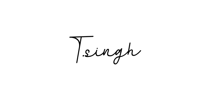 This is the best signature style for the T.singh name. Also you like these signature font (BallpointsItalic-DORy9). Mix name signature. T.singh signature style 11 images and pictures png