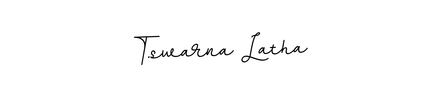 Make a beautiful signature design for name T.swarna Latha. Use this online signature maker to create a handwritten signature for free. T.swarna Latha signature style 11 images and pictures png