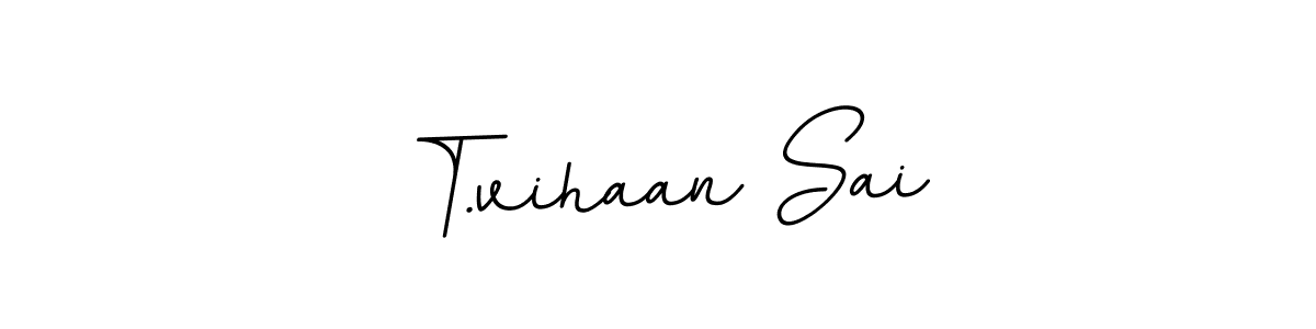 Once you've used our free online signature maker to create your best signature BallpointsItalic-DORy9 style, it's time to enjoy all of the benefits that T.vihaan Sai name signing documents. T.vihaan Sai signature style 11 images and pictures png