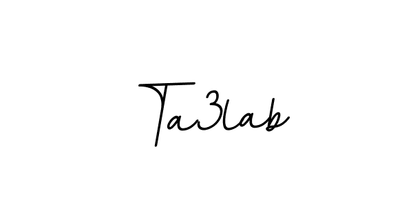 How to make Ta3lab signature? BallpointsItalic-DORy9 is a professional autograph style. Create handwritten signature for Ta3lab name. Ta3lab signature style 11 images and pictures png