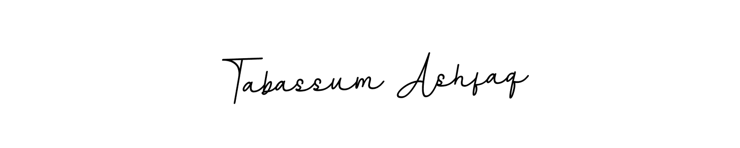 Create a beautiful signature design for name Tabassum Ashfaq. With this signature (BallpointsItalic-DORy9) fonts, you can make a handwritten signature for free. Tabassum Ashfaq signature style 11 images and pictures png