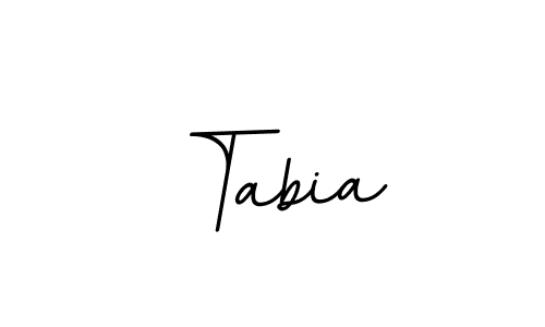 Create a beautiful signature design for name Tabia. With this signature (BallpointsItalic-DORy9) fonts, you can make a handwritten signature for free. Tabia signature style 11 images and pictures png