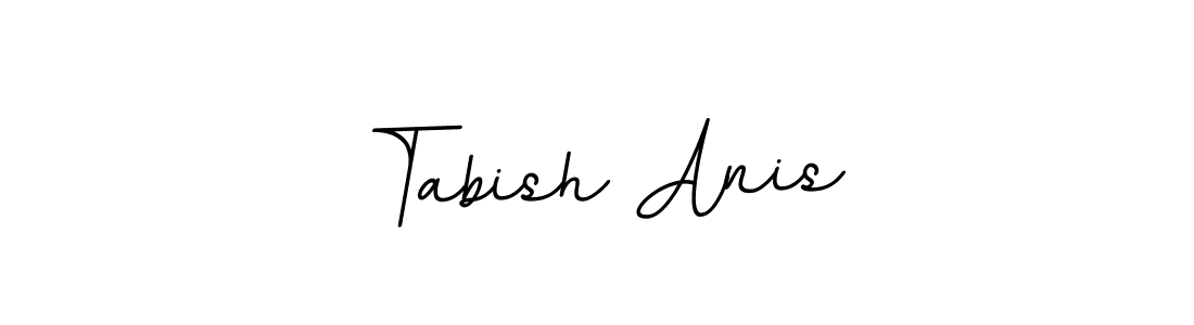 This is the best signature style for the Tabish Anis name. Also you like these signature font (BallpointsItalic-DORy9). Mix name signature. Tabish Anis signature style 11 images and pictures png