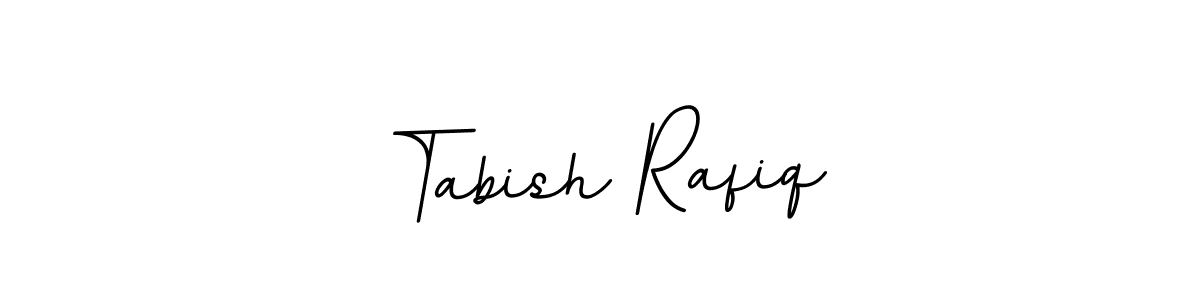 if you are searching for the best signature style for your name Tabish Rafiq. so please give up your signature search. here we have designed multiple signature styles  using BallpointsItalic-DORy9. Tabish Rafiq signature style 11 images and pictures png